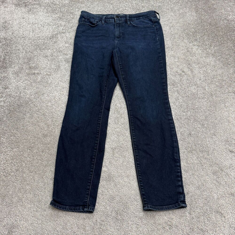 Athleta Women's Skinny Jeans - Dark Blue